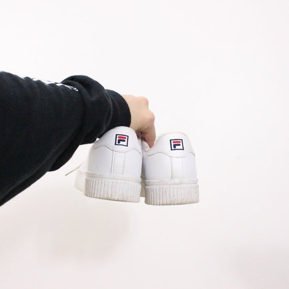 *Womens Fila Panache Platform Athletic Shoe - White 6 - Picture 7 of 7